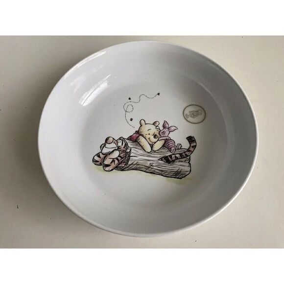 Disney Winnie the Pooh And Friends 95th Dinner Serving Pasta Dish Bowl NEW - Picture 1 of 10